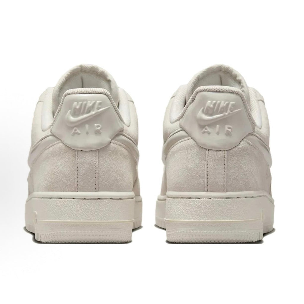 Nike Air Force 1 Women's Low-Top Sneakers – Light Bone (Split-Suede)