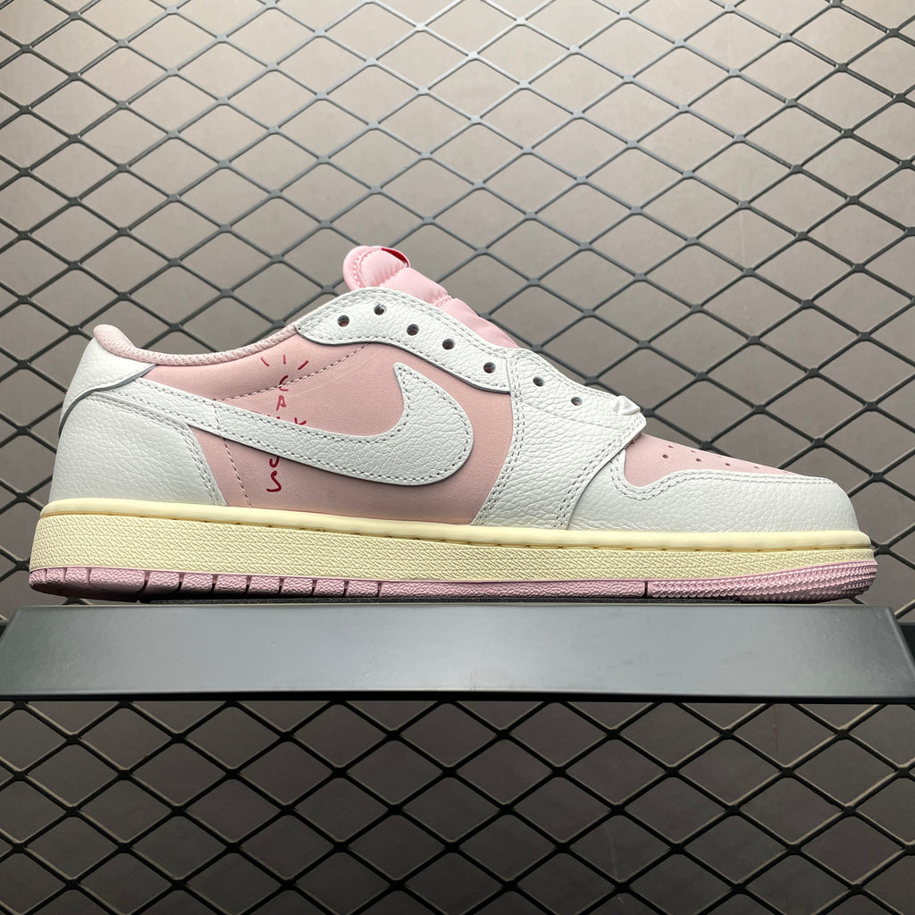 AJ1 Low Travis Scott Reverse Shy Pink